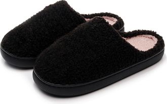 Generic memory foam slippers women Fluffy Slippers Women,Memory Foam Ladies Slippers for House,Cosy Womens Slippers Faux Fur Lined,Anti-Slip Mens Womens Slipp