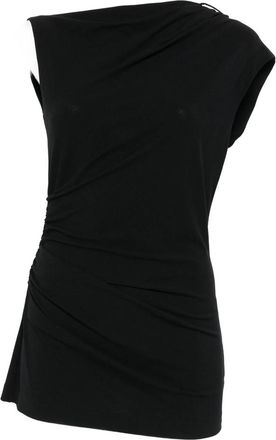 Brunello Cucinelli Asymmetric Draped Top