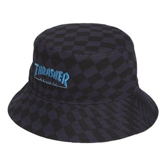 adidas Argentina x Thrasher Bucket Hat Night Navy Light Blue KX6482