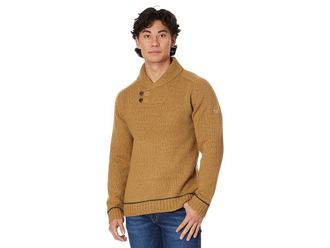 Fjällräven Lada Sweater Mens Sweater Buckwheat Brown : SM, Polyamide/Wool