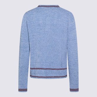 Marni Mens Sweaters Light Blue