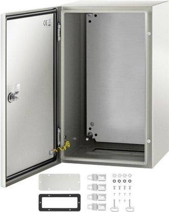 OEM Schaltschrank Kohlenstoffstahl Verteilerschrank Industriegeh&auml;use 50x30x25cm Schaltkasten Ip66 & Nema Wasserdicht Anschlussdose Stromkasten Ideal F&uuml;r F