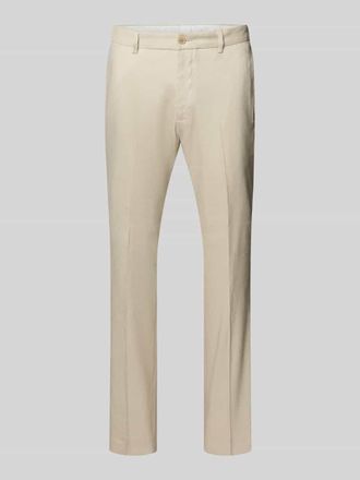 s.Oliver Black Label Regular Fit Anzughose aus Leinen-Mix in Beige, Gr&ouml;&szlig;e 102