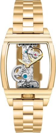 Earnshaw Wolver Bridge Transparent Dial Mens Watch ES-8299-22