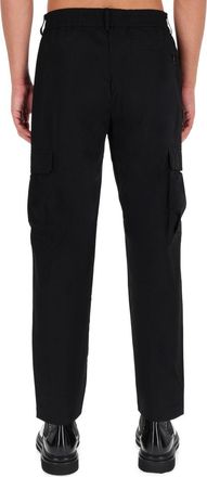 Versace Jeans Couture Technical Polyester Cargo Pants - Black