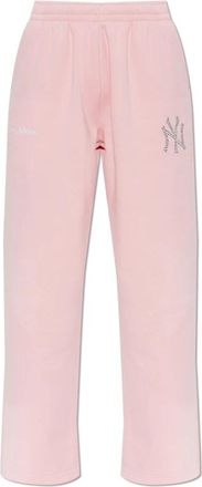 Sporty & Rich Relaxed Trainingsbroeken - Dames - Sweatpants - Roze - M - Katoen - Broeken