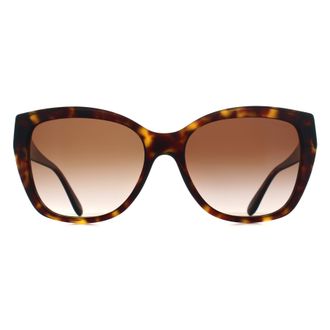 Emporio Armani Cat Eye Womens Shiny Havana Brown Gradient EA4198 - One Size