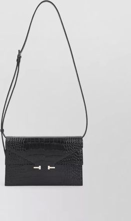 Tom Ford soft croco mini shoulder bag