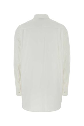 Jil Sander J03dl0223j45342 100 Optic White Exterior: Cotton Camicie Shirt