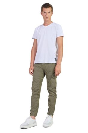 Le Temps Des Cerises Mens Trousers - Green - W29
