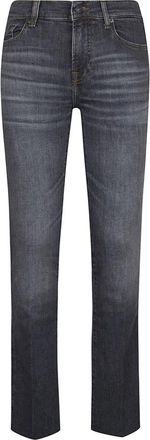 7 For All Mankind Tailorless Bootcut - Dames - Bootcut Jeans - Blauw - W25 - Katoen - Jeans