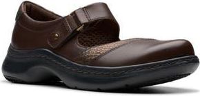 Clarks Pro Pace Mary Jane Flat in Dark Brown Leather at Nordstrom Rack, Size 8.5