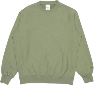 Nudie Jeans Hasse Crew Neck Sweatshirt - Heren - Ronde hals truien - Groen - XL - Truien & Vesten