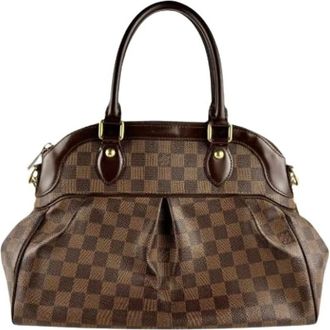 Louis Vuitton Pre-owned Handbags, female, Brown, Size: ONE SIZE Pre-owned Vintage Canvas Handbag
