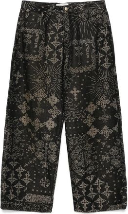 Untitled Artworks Jacquard Jeans