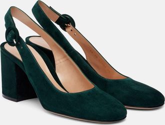 Gianvito Rossi Pumps slingback in suede