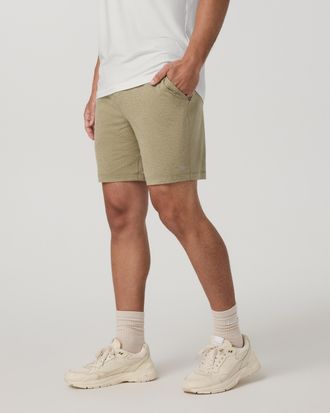 Vuori Clothing Ponto Performance Shorts 7 | Misty Blue Heather | XS, Size Extra Small