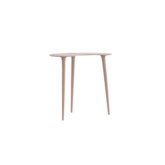 Light & Living Mesa Auxiliar Met&aacute;lica Rosa Palo Mate Light & Living Linos