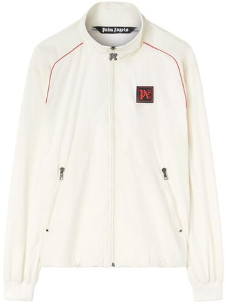 Palm Angels Bomberjack met geborduurd logo - Wit