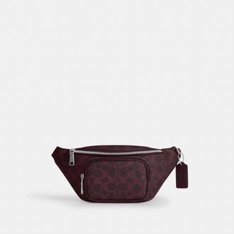 Coach Travis Belt Bag 30 In Signature Canvas