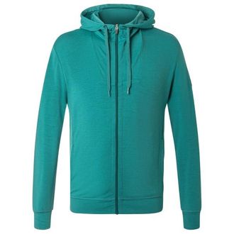 super.natural Everyday Hoodie Zip-Hoodie f&uuml;r Herren | t&uuml;rkis