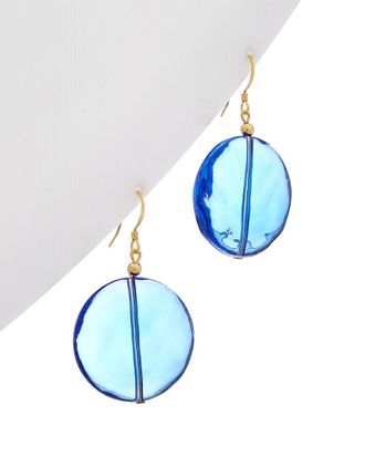 Kenneth Jay Lane Plated Dangle Earrings