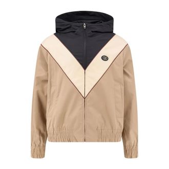 Valentino Full-Zip Jacket In Nylon - male - Valentino - Light Jackets - Multicolor - 2XL - Jackets