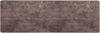 vidaXL Rug Runner MARSA Grey 350 x 100 cm Polyester and PVC vidaXL