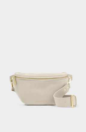 Katie Loxton Nylon-Luxe Belt Bag in Chalk at Nordstrom