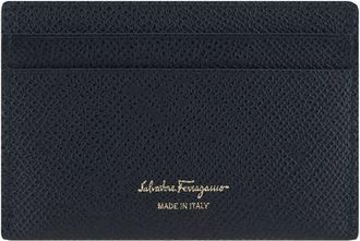 Ferragamo Womens Black Calf Leather Bos Taurus Wallet
