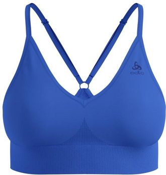 Odlo Seamless Low Padded Sport Bra Sport-BH f&uuml;r Damen | blau