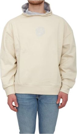 HUGO BOSS Hombre, Sudaderas, Beige, Talla: S