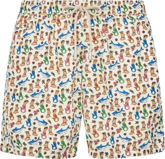 MC2 Saint Barth Badmode, Heren, Veelkleurig, S, Katoen, Beachwear