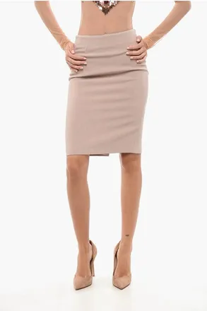Elisabetta Franchi Back Split Lined Pencil Skirt size 40