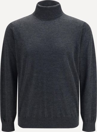 Giorgio Armani Maglione con collo alto in cashmere Man 52