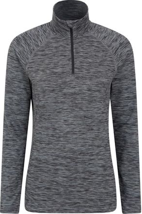 Mountain Warehouse Womens/ladies Bend & Stretch Half Zip Midlayer Top in Black at Nordstrom, Size 12