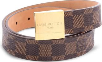 Louis Vuitton Cintura con fibbia 2003 - Marrone