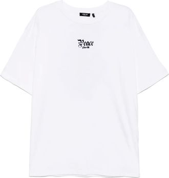 Five CM logo-print T-shirt - men - Cotton - S - White