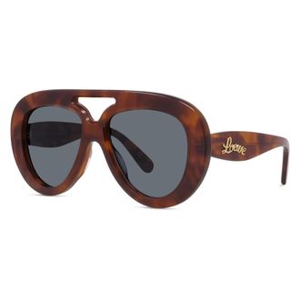 Loewe Curvy Zonnebril - Dames - Accessoires - Bruin - Maat: 55 MM