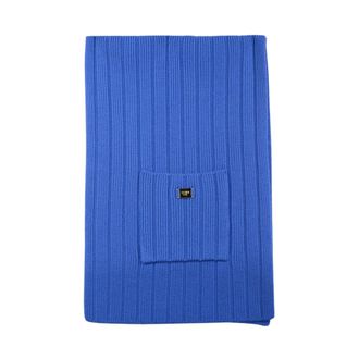 Fendi Woven Scarf - male - Fendi - Winter Scarves - Blue - ONE SIZE - Accessories