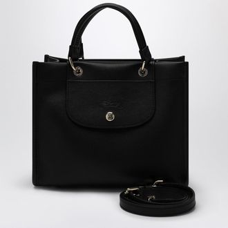 Longchamp Black Cabas S Bag With Handle