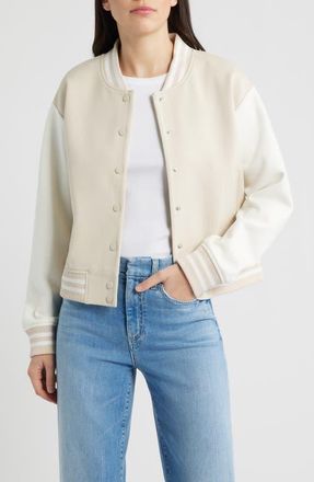 Bernardo Varsity Jacket in Peytone at Nordstrom, Size X-Small