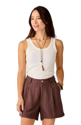 Carve Designs Ever Rib Tank in Cloud at Nordstrom, Size Xx-Small Au