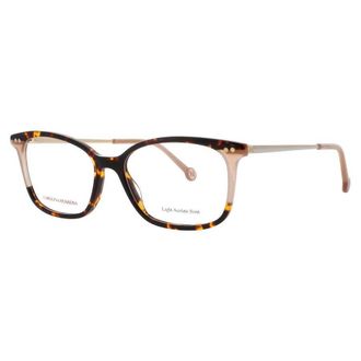 Carolina Herrera Ladies Tortoise Rectangular Eyeglass Frames Her 0167