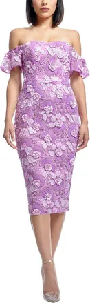 Dress The Population Tara Midi Dress