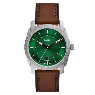 Fossil Mens Classic Green Dial Watch