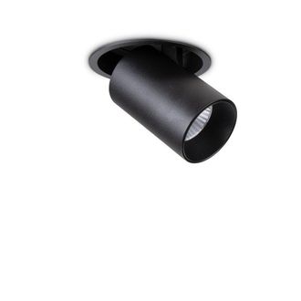 Netlighting Nova Round Recessed Downlight Black 4000K 12W