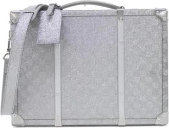 Louis Vuitton Pre-owned Vintage Handbag - Dames - Vintage Handtas - Grijs - ONE Size - Leer - Vintage