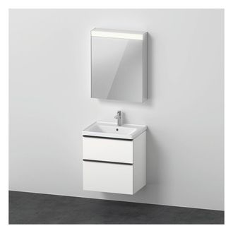 Duravit Conjunto De Muebles D-neo, Lavabo Con Mueble Suspendido Y Armario