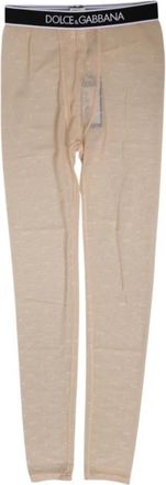 Dolce & Gabbana Trainingsbroeken - Dames - Leggings - Beige - S - Broeken